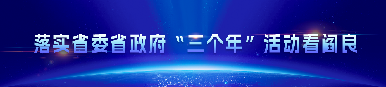 落实省委省政府“三个年”活动看阎良